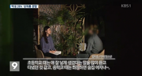 고교생 41% “교사에 성희롱 당해···모른척 가만히 있었다”