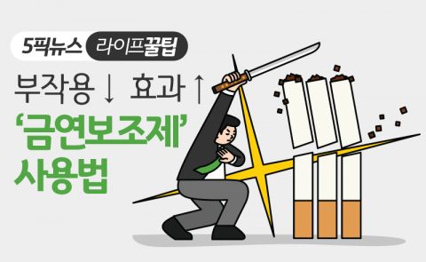 ‘껌·패치···’ 금연보조제, 안전하게 사용하려면?