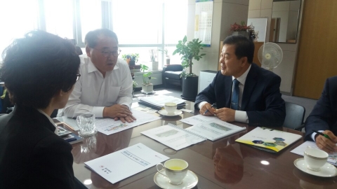이후천 김제시장 권한대행, 역점사업 추진위해 농림축산식품부 방문