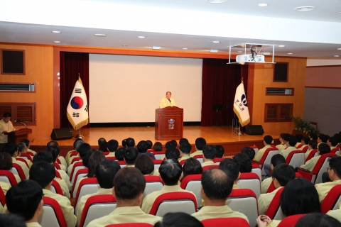 무주군, 공무원 대상 비상소집 훈련 실시