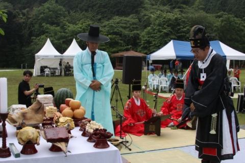보성군, 차 풍년 기원하는 다신제 올려