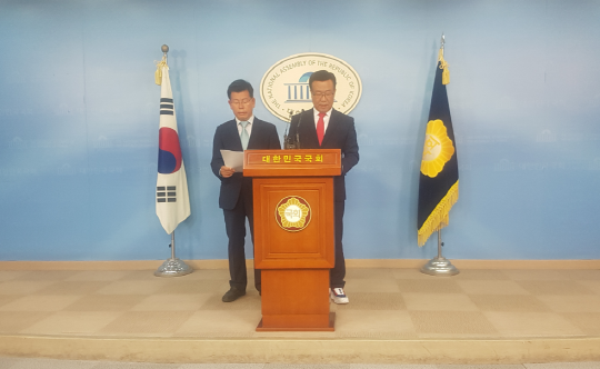 박정오-장영하 성남시장후보, `성남 反부패연대` 결성...민주당 은수미 후보 겨냥
