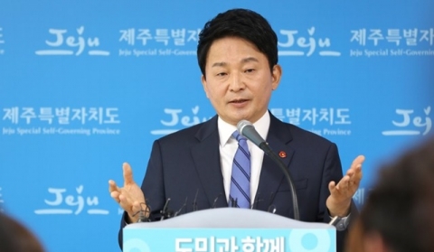‘뒤집힌’ 제주민심··· 現원희룡, 지지율서 與문대림 추월