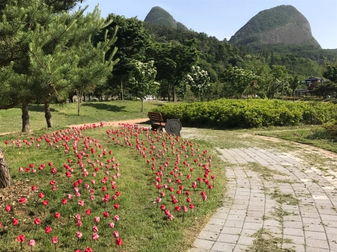 진안홍삼축제 밝힐 홍삼 꽃등·한지꽃 작업 ‘한창’