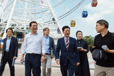 이용섭 후보 “광주패밀리랜드, 시민 위한 명품휴식공간으로 탈바꿈”