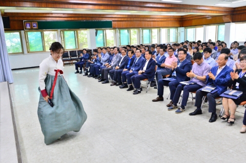 순창군, 파격적인 월례조회 진행 ‘눈길’