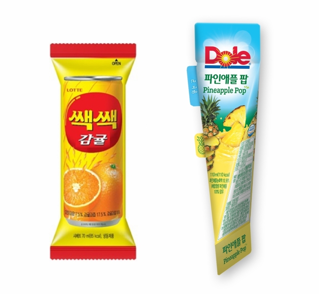 세븐일레븐, ‘쌕쌕바·DOLE 파인애플팝’ 출시 기사의 사진