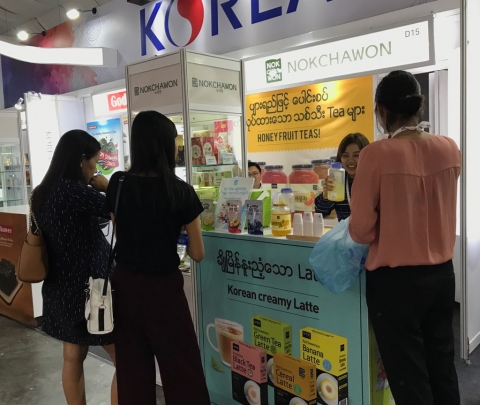 한국 농식품, 젊고 활기찬 미얀마 식품시장 공략