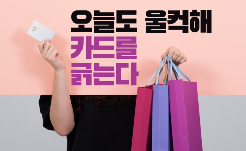 오늘도 울컥해 카드를 긁는다