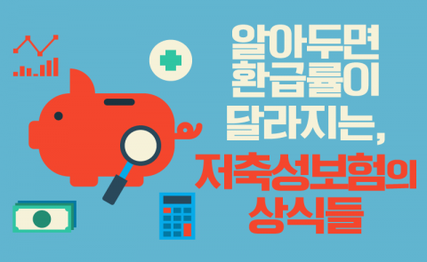 알아두면 환급률이 달라지는, 저축성보험의 상식들