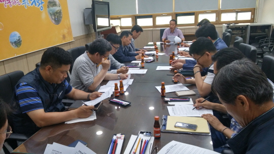 도시개발사업 품질관리를 위한 건축관계자 합동회의.