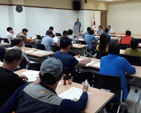 장수군, 환경미화원들과 간담회 실시