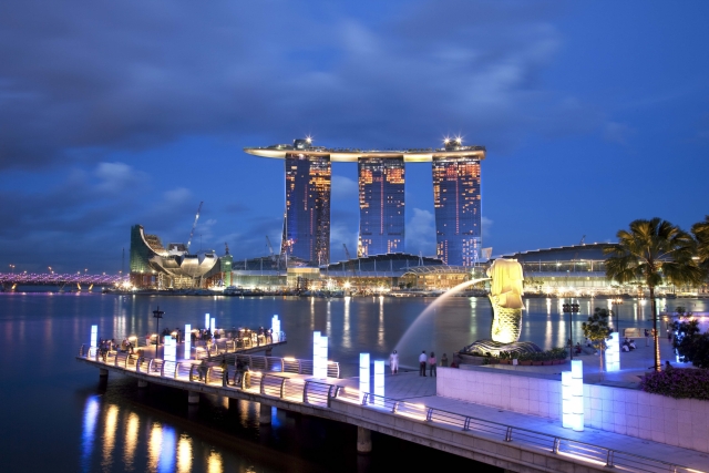 싱가포르 마리나 베이 샌즈 호텔(사진=쌍용건설)