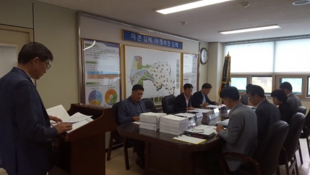 김제시 농업기술센터, 2017년 민간보조사업 성과평가심의회 개최