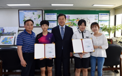 김제사랑장학재단, 체육 꿈나무 격려금 지급