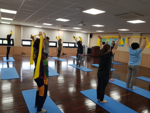 군산시 보건소 ,한국GM 군산공장 근로자 및 가족 대상 힐링프로그램 운영