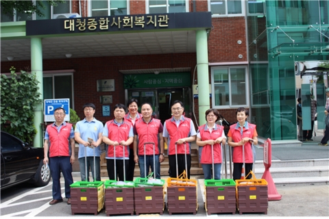 한국마사회 선릉지사, 경로노인식당에서 봉사활동 실시