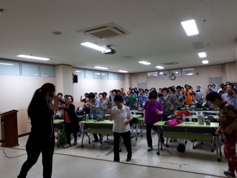 김제시보건소, 건강걷기지도자 양성교육 실시