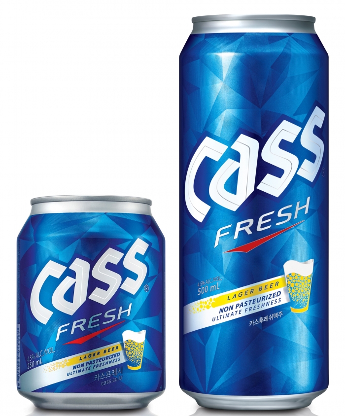 캔맥주도 소용량으로 한번에 원샷···카스, 250ml ‘한입캔’ 출시 기사의 사진
