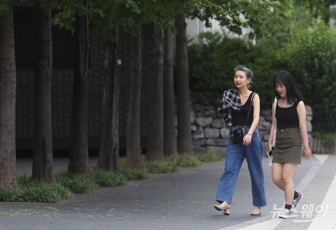 오늘도 찌는듯한 폭염 계속, 밤에는 열대야···미세먼지 농도 ‘보통’