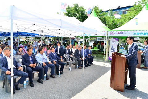 고창전통시장 ‘삽겹살 &amp; 수박’ 로컬푸드 축제 ‘성황’