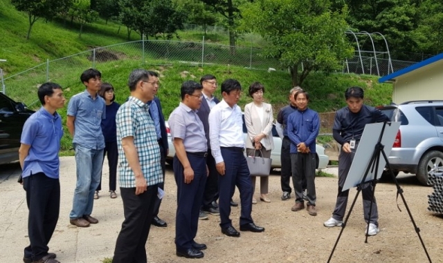 라승용 농촌진흥청장, 진안군 영농현장 방문