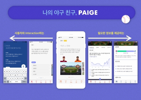 엔씨소프트, 인공지능 야구정보 서비스 ‘페이지’ 출시