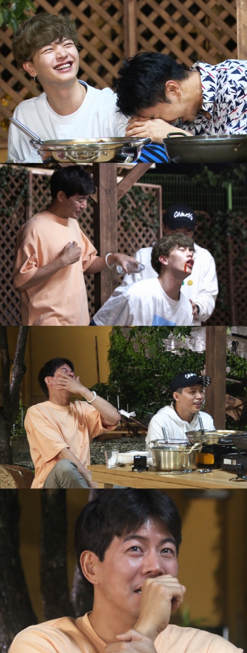 ‘집사부일체’ 이상윤, 사부 이덕화 입담에 ‘눈물’···무슨 일?