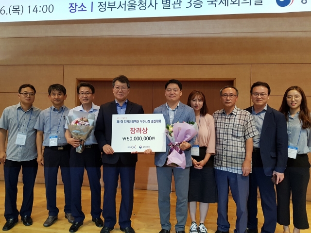 군산시, 지방규제혁신 경진대회 행정안전부장관상 수상