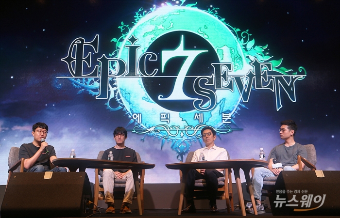 스마일게이트, 모바일 RPG ‘에픽세븐’ 미디어쇼케이스. 사진=이수길 기자 leo2004@newsway.co.kr