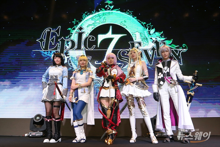 스마일게이트, 모바일 RPG ‘에픽세븐’ 미디어쇼케이스. 사진=이수길 기자 leo2004@newsway.co.kr