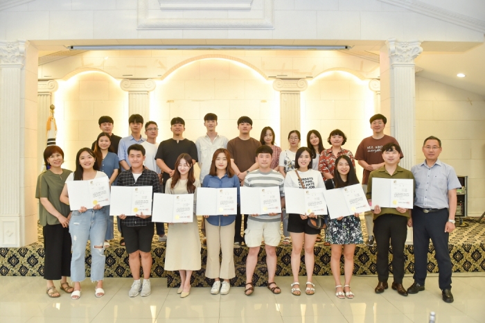조선대, 2018학년도 제9기 문화리더 해외문화탐방 수료식 개최 기사의 사진