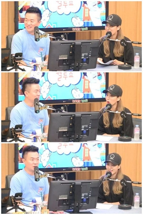 자이언트 핑크, 개그맨 이용진에 “완전 이상형, 너무 사랑해···꼭 연락주시길”