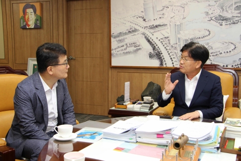 강인규 나주시장, “한전공대 설립, 한전과 논의 채널 구축할 것”