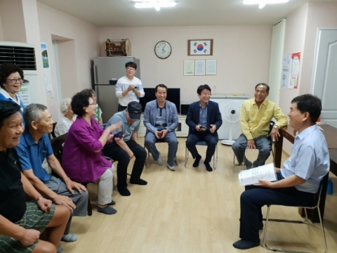 고양시 이봉운 제2부시장, 폭염대비 취약지역 점검