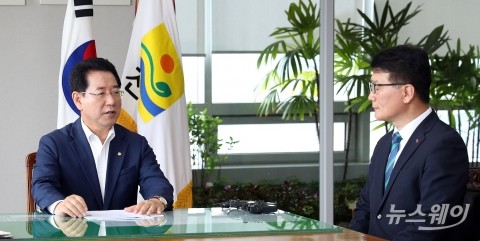 김영록 지사, “한전공대, 세계적 대학으로 육성을”
