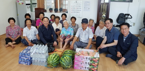 전남농협 박태선 본부장, 폭염피해 현장 강행군