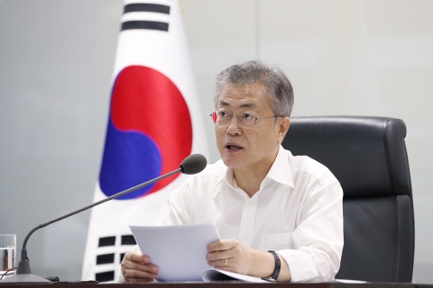 文 대통령, 태풍 피해 우려 “국가적 비상대비태세 유지해야”