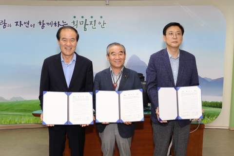 진안군- K-Water-진안군사회복지협의회, 푸드마켓 시설 지원 협약 체결