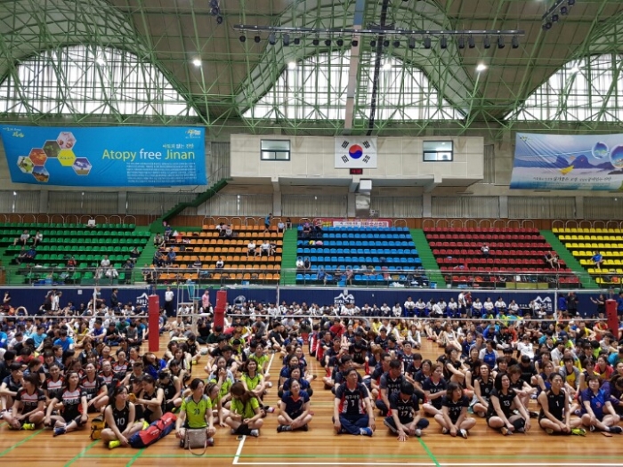 진안홍삼배 전국남여배구대회 성료 기사의 사진