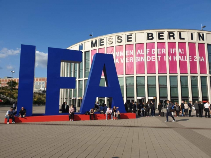 지난달 31일(현지사간)부터 6일간 독일 베를린에서 열린 IFA 전시회장 전경. 사진=한재희 기자