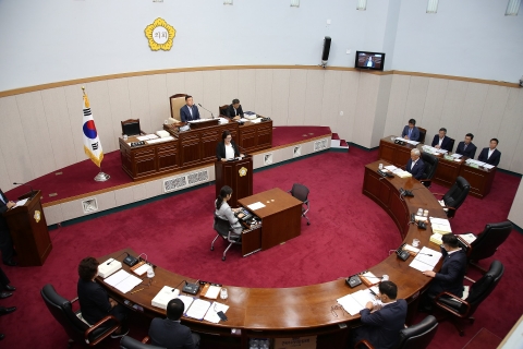 구례군의회, 제250회 정례회 개회