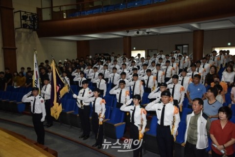 전남과학대학교, RNTC 4기 후보생 33명 입단식 개최!