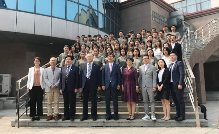 원광대, 중국 하북지질대학과 제3회 합작학과 입학식 개최 기사의 사진