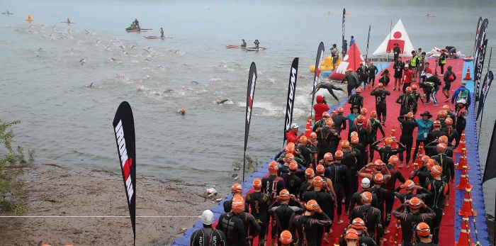 구례군, 2018 국제철인3종경기 ‘아이언맨 구례 코리아’ 성료 기사의 사진
