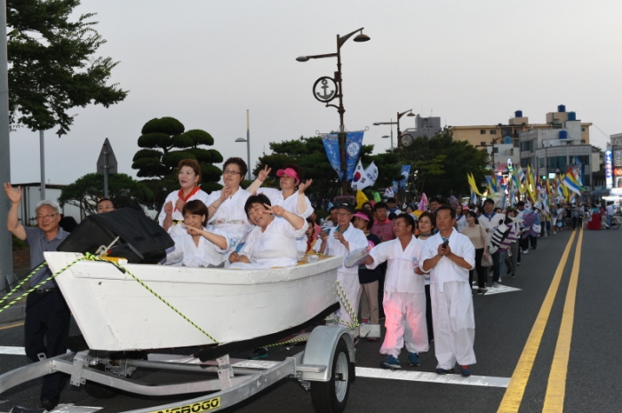 목포항구축제 전경