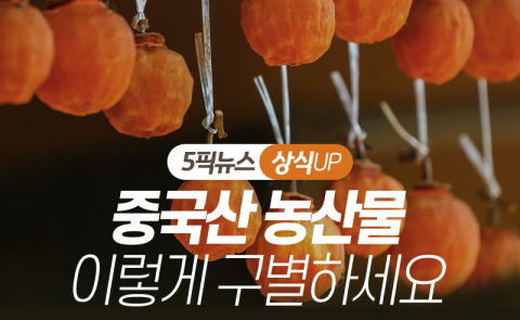 중국산 농산물 이렇게 구별하세요