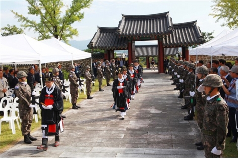 제421주년 만인의사 순의제향(殉義祭享) 행사 26일 거행