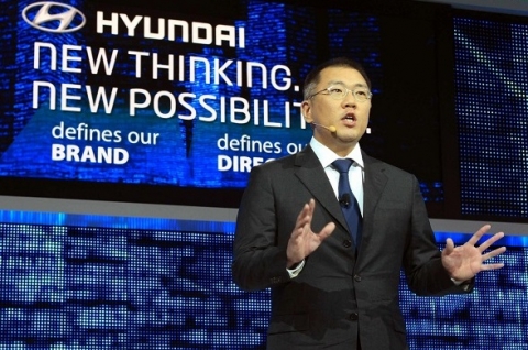 정의선 수석부회장 “수소차에 2030년까지 8조 투자”