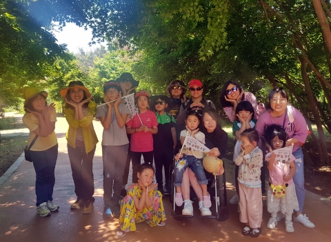 정읍시립중앙도서관, 가족 숲체험 교실 운영